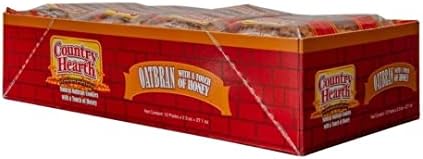 Country Hearth Natural Oatbran Cookies with a touch of honey 12 packs of 2.3 oz