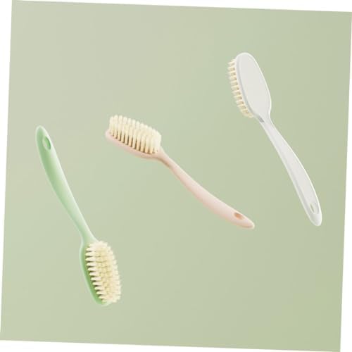 Gatuida 3pcs Soft Bristle Shoe Brush Laundry Scrub for Kitchen Bathroom Dish Brush Comfortable Grip Multifunctional