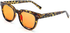 Blue Light Blocking Reading Glasses Amber Blue Blocker Lens - For Better Sleep, Reduce Eye Strain for Women + Men