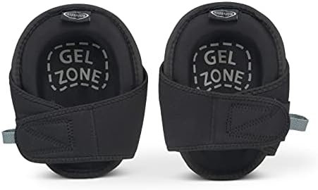 McGuire-Nicholas Gel Lite Pro Flooring Knee Pads for Men and Women, Soft Gel Adjustable Knee Pads for Gardening, Flooring, and Work, Navy/Black | 22382