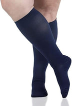 VIM & VIGR Moisture Wick Nylon 15-20 mmHg Graduated Compression Socks for Women & Men