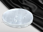 Amazing Gemstone Selenite Crystal Charging Plate for Crystals and Healing Stones, 4" Selenite Crystal Plate Coaster for Home, Office Table Decor (Selenite Round Disc)
