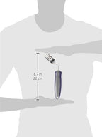 Homecraft Newstead Cutlery, Angled Fork, Right Handed Adaptive Dining Aid, Utensil for Elderly, Disabled, Handicapped, Parkinson's Disease, and Arthritis Users, Non Slip Easy Grip