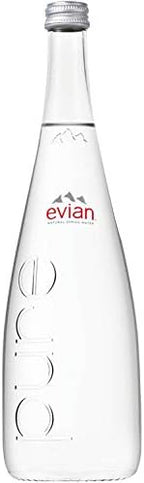Evian Natural Spring Water (750 ml bottle, 12 pk.)