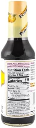 Kikkoman Yuzu Ponzu Sauce, Citrus Seasoned Dressing & Sauce, 10 Fl Oz