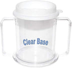 Rehabilitation Advantage Clear Tumbler Cup With Two Handles