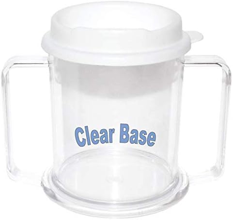 Rehabilitation Advantage Clear Tumbler Cup With Two Handles
