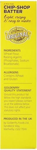 Goldenfry Chip Shop Batter Mix (3 - 170 Gram Packages)
