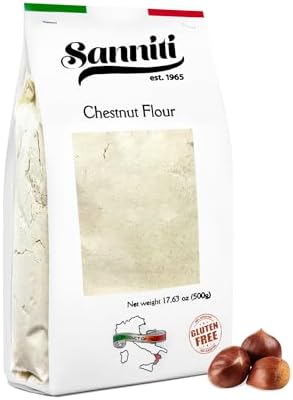 Sanniti Italian Gluten Free Chestnut Flour, 500 grams