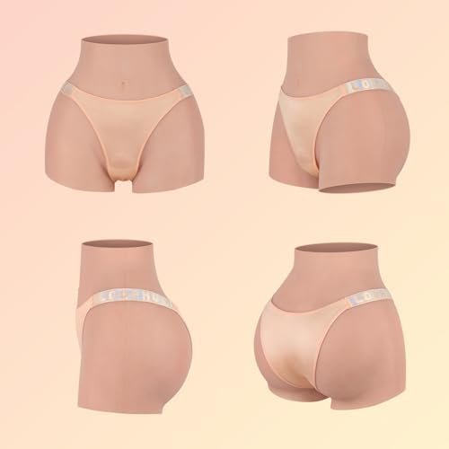 Silicone Gaff Panties Butt Lift Underwear Male to Female for Crossdresser Cosplay Transgender Drag Queen