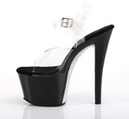 Pleaser Women's Sky-308CRS Ankle-Strap Sandal