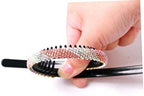 Gatuida Rhinestone Headband Fashion Hair Hoop Festival Hair Gems Rhinestone Headpiece for Women Random Style