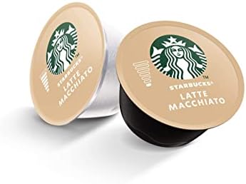 Dolce Gusto Starbucks Coffee, Latte Macchiato, (Packaging May Vary) 12 Count, Pack of 3