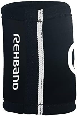 Rehband Neoprene Wrist Sleeves, 1 Pair, Wrist Support 5mm Neoprene stabilizes Wrist During Workout, Improves Control & Stability