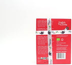 English Tea Shop Organic Holiday Red Prism - 12ct Soilon Pyramid Tea Bags