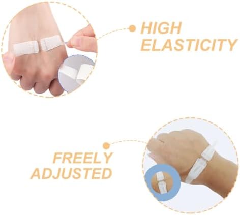 2pcs Elastic Adhesive Bandages with Zip Closure, Breathable Non-Woven Fabric Wound Care Strips 1.5x8cm, Self-Adhesive for Rapid Skin Closure and First Aid Use