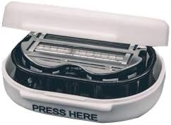 Omnishaver Case Razor Keep Your Omnishaver Away from Dirt and Dust, Case for Razor to Avoid Blunt and Damaged Blades - White