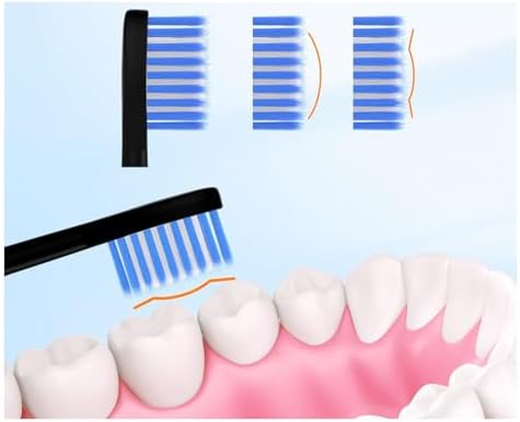 Compatible for Spotlight Oral Care Electric Toothbrush Replacement Brush Heads,for Sonic Toothbrus(White)