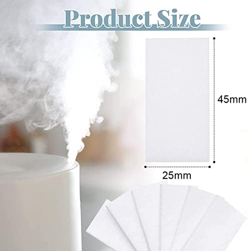 50 Pcs Unscented Refills Aromatherapy Pads Arom Oil Pads Electric Diffusers Pads for Car & Ball Plugs Diffusers