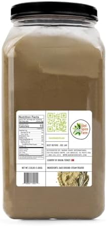 Ābel Spice Farm Ground Sage, Premium Steam Treated Natural Kosher-Certified Non-GMO Herb, 3.53 Lb Bulk Pack