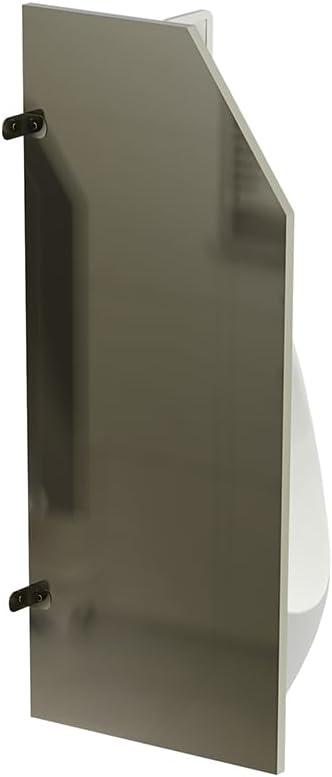 Urinal Partition for Men's Restroom 304 Stainless sheet with Bathroom Partition Hardware Durability for School/Shopping malls/Public Places35.43x15.74x0.71 inch 1PCS