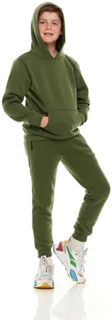 PURE CHAMP Boys Hoodies 3 Pack Fleece Pullover & Zip-Up Sweatshirts for Boys Kids Youth Plain Basic Everyday Wear Sizes 4-20