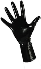 EXLATEX Rubber Secrets Short Latex Mixed Toes Wrist Gloves