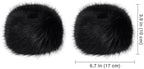Winter Faux Fur Fluffy Wrist Cuffs – Soft & Cozy Fuzzy Wrist Warmers for Women
