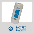 Georgia-Pacific Pacific Blue Select 2-Ply Perforated Roll Paper Towel, White, 85 Sheets Per Roll, 30 Rolls Per Case, 27385
