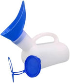 Unisex Urinal 1000ML, Portable Urinal for Men and Women, Potty Cap Urinal Pee Bottle with A Lid and Funnel for Car Camping, Outdoor, Traveling, Picnic