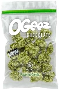 OG Crunch Chocolate, Novelty Chocolate that Looks Like Weed, Gag Gift, 100% Food, Great Prank Gift, Vegetarian Friendly, Non GMO, Natural Ingredients (40g, Cinnamon Cookie)