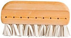 Redecker Natural Lint Brush with Oiled Beechwood, 5-1/4 inches, Easy to Clean Rubber Bristles Effectively Attract and Trap Hair, Made in Germany