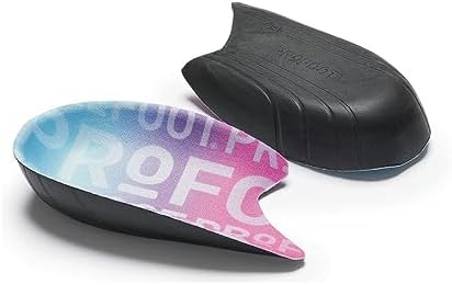 PROFOOT Achilles Tendonitis Orthotic Heel Cup for Women (Sizes 6-10) - Pain Relief Shoe Inserts for Heel Support & Alignment - 1 Pair