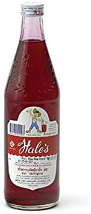 Thailand Blue Boy Hale's Fruity Flavored Syrup Nom Yen Summer Drink Beverage Dessert Toppings Kakigori Bingsu Shaved Ice Hawaiian Coloring 23floz (sala fruit)