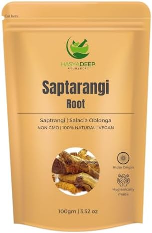 Saptarangi Roots | Salacia Oblonga | Salacia reticulata | Saptrangi Jadd (100gm/3.52oz)