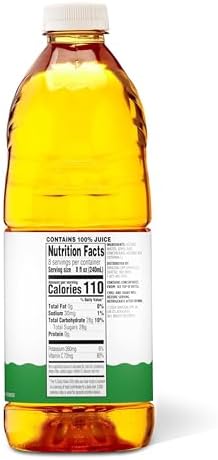 Amazon Grocery, Apple Juice, 64 Fl Oz (Previously Happy Belly, Packaging May Vary) (Pack of 2)