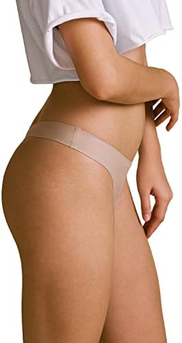 SHARICCA Women Postpartum Period Thongs 4 Layers Leakproof Underwear Panties for teen ladies Multipack