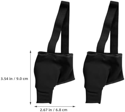 2pcs Thumb Straightener and Hallux Valgus Corrector for Adults, Black S, Bunion Splint for Foot Relief and Valgus, Suitable for Women