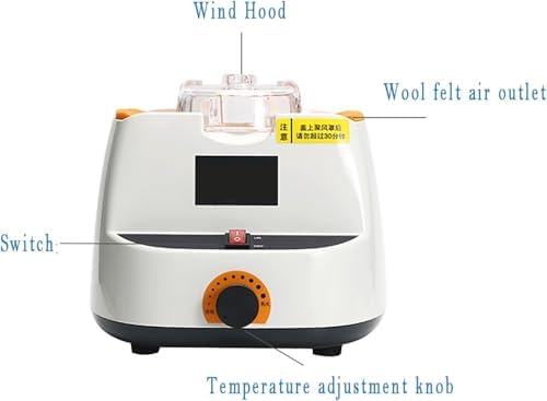 Eyeglasses/Spectacle Frame Heater, Closed Cover Spectacle Frame Shaping Lamp, Uniform Heating, Fast Heat Dissipation, Adjustable Temperature, for Adjust Spectacle Frame.