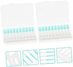 Didiseaon 240pcs Interdental Brush for Oral Care Elastic Massaging Gum Cleaners Tooth Cleaning Tool for Plaque Removal for Daily Use Box