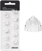 New - Oticon Open Bass miniFit Domes 10mm