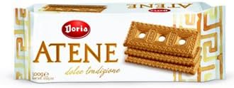 Doria: "ATENE" shortbread biscuits - 17.63 Oz (500g) Pack of 2 [ Italian Import ]