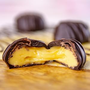 Wockenfuss Candies Orange Creams, Dark Chocolate - 1lb