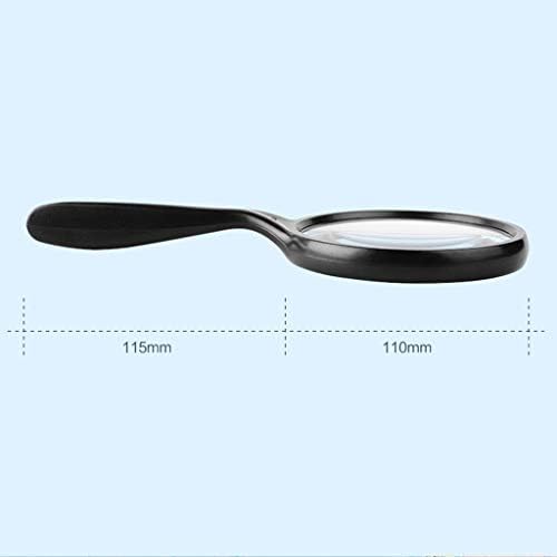 Magnifying Glass,5 Times The HD High-Powered Handheld Suitable for The Elderly to Read, Hobby, Maintenance, Observe Reading Magnifier