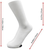 Plastic Women Female Foot Model,Sock Mannequin Foot Display for Retail Socks Foot Ankle Jewelry Display (1)