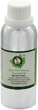 Peru Balsam Essential Oil | Myroxylon Pereirae | Peru Balsam Oil | Balsam Peru Essential Oil | 100% Pure Natural | Steam Distilled | Therapeutic Grade | 630ml | 21oz by R V Essential