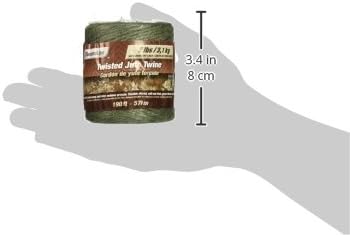 530-12CC 530 Natural Heavy Duty Jute Twine, 190-Feet