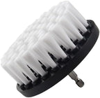 Electric Drill Brush Attachment, 4-Inch Soft Bristle Cleaning Tool for Carpet, Tile, Leather Upholstery, Compatible with All Cordless Drills and Drivers