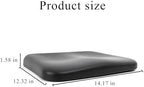 YZRYXHWL Rollator Seat Cushion, 14.1 "x12.2 Replacement, Ergonomic Seat is More Comfortable (1Ea Black) (PU Cushion)