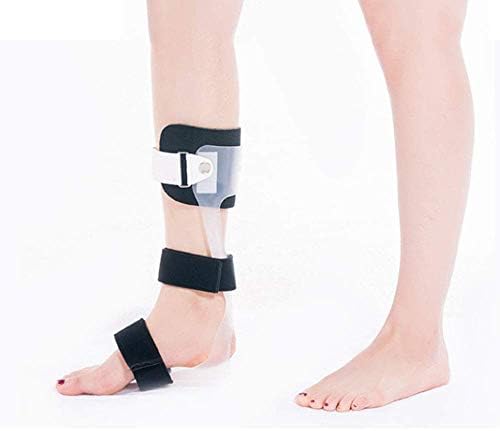 HUANGJUN Drop Orthosis Drop Foot – Support for Drop Foot Foot Orthosis for Flaccid Paralysis - Ideal for Flaccid Foot Drop Relieve Pressure, Right